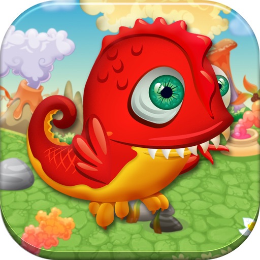 Flapping Dino Bird Dash & Friends – Jurassic Land Time before Age of Ice iOS App