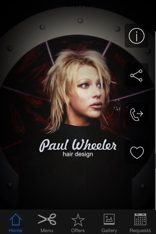Paul Wheeler Hair Design screenshot 2