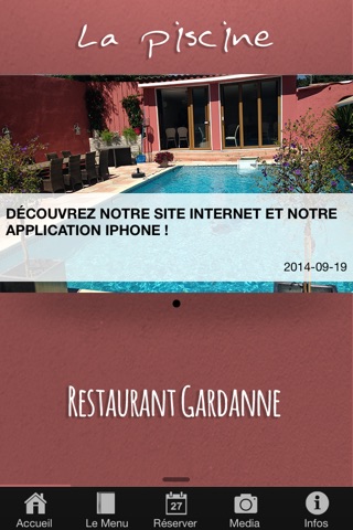 La Piscine - Restaurant Gardanne screenshot 2