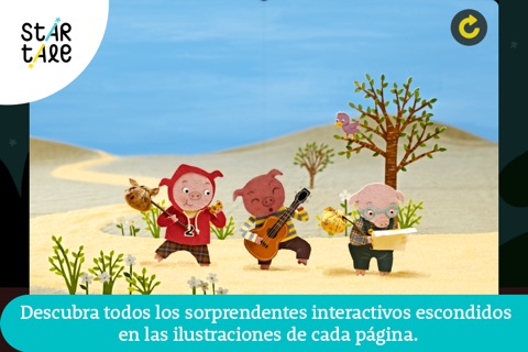 Three Little Pigs : Star Tale - Interactive Fairy Tales for Kids screenshot 3