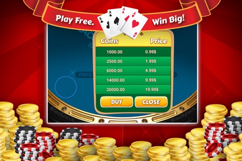 Blackjack HD - Casino Card Game 21 screenshot 2