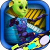 Icon 3D Skate Board Space Race - Awesome Alien Skater Racing Challenge FREE