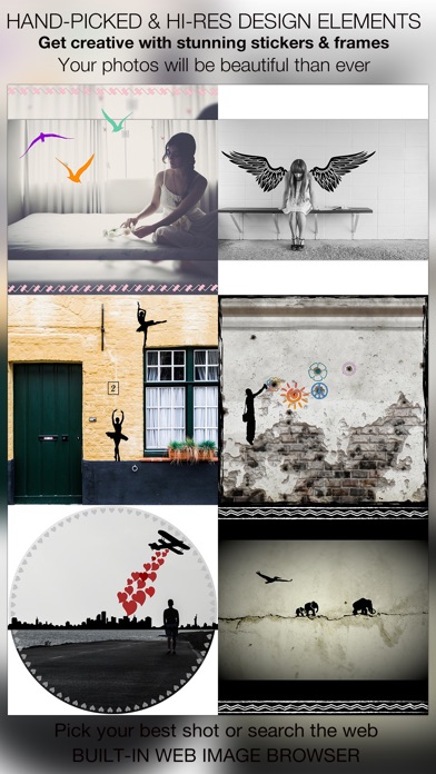 StencilArt Fun Photo Editor – Stencil, Street, Silhouette Art & Creative Design Studio Screenshot on iOS