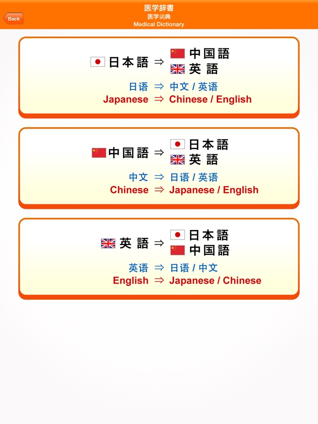 Medi Pass　中文・英语・日语・医疗词典 for iPad(圖4)-速報App