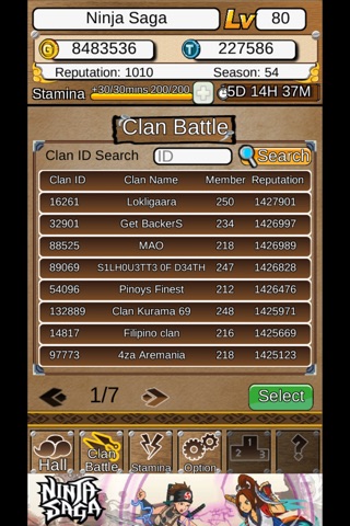 NS Clan War Panel screenshot 4