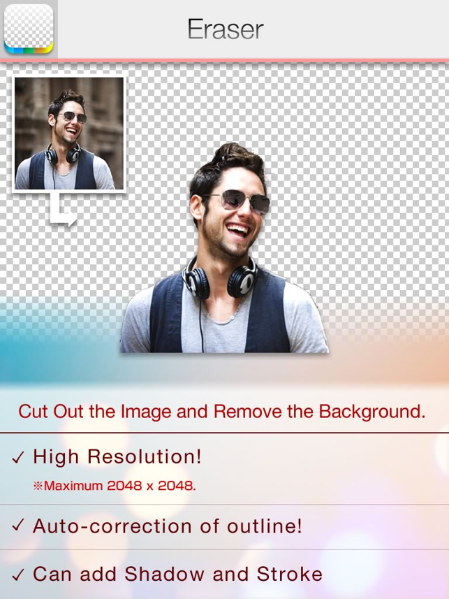 ‎Background Eraer HD - Cut Out Images, Background Remover for Superimpose Photo Screenshot