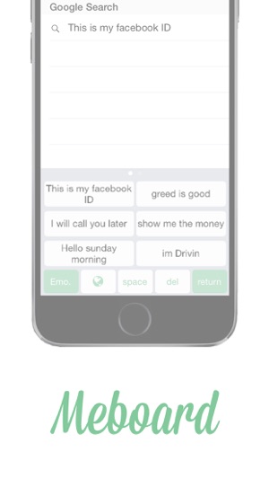 Meboard - Short Message Keyboard