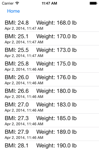 Its Simply BMI screenshot 2