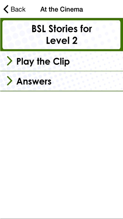 BSL Stories for Level 2