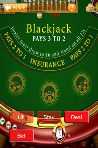 21 20 18 - Blackjack Classic VIP Solitary Free screenshot 3