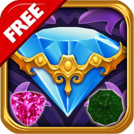 Jewel Gems Match: Radical Quest iOS App