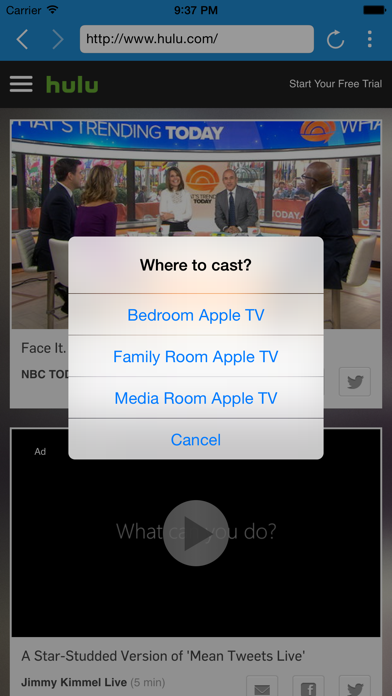 How to cancel & delete A-Cast from iphone & ipad 2
