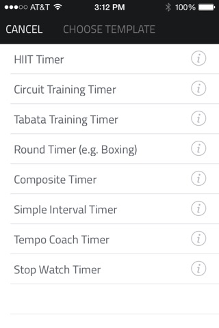 Exact Fitness Timer: Reach Strength, Health and Bodyweight Goals with HiiT Interval Training and Stopwatch. screenshot 4