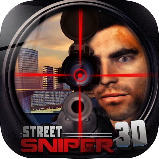 Street Sniper 3D Icon