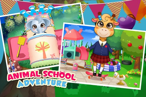 My Baby Animal's School Adventure - Little Kid's Fun Holiday Education screenshot 3