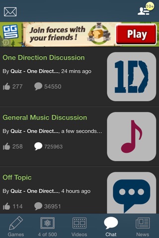 Ultimate Fan Club - One Direction Edition screenshot 2