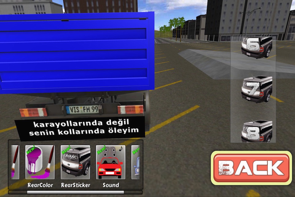 Drift Simulator with Modified Truck screenshot 2