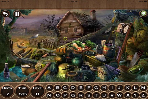 Hidden Alphabets Mystery Free Games screenshot 2
