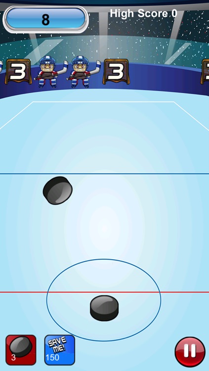 Hockey Flick - The Great Hockey Shootout Free Game screenshot-3