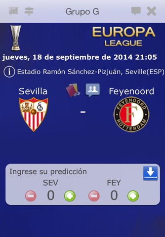 Europa L. Live 2014-2015 screenshot 4