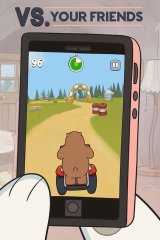 Free Fur All – We Bare Bears Minigame Collection screenshot 3