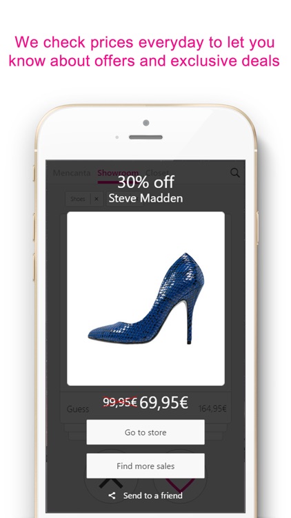 Mencanta Shoes – Offers in sandals, boots, heels and sneakers. Exclusive discounts on shoes from Manolo Blahnik, Christian Louboutin, Jimmy Choo, Fred Perry, New Balance, Justfab, Jeffrey Campbell, Clarks, Converse, Sam Edelman and more. screenshot-3