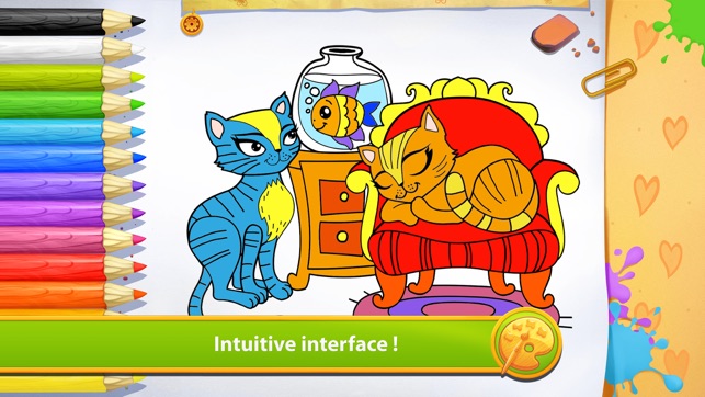 Kitties - Living Coloring(圖1)-速報App