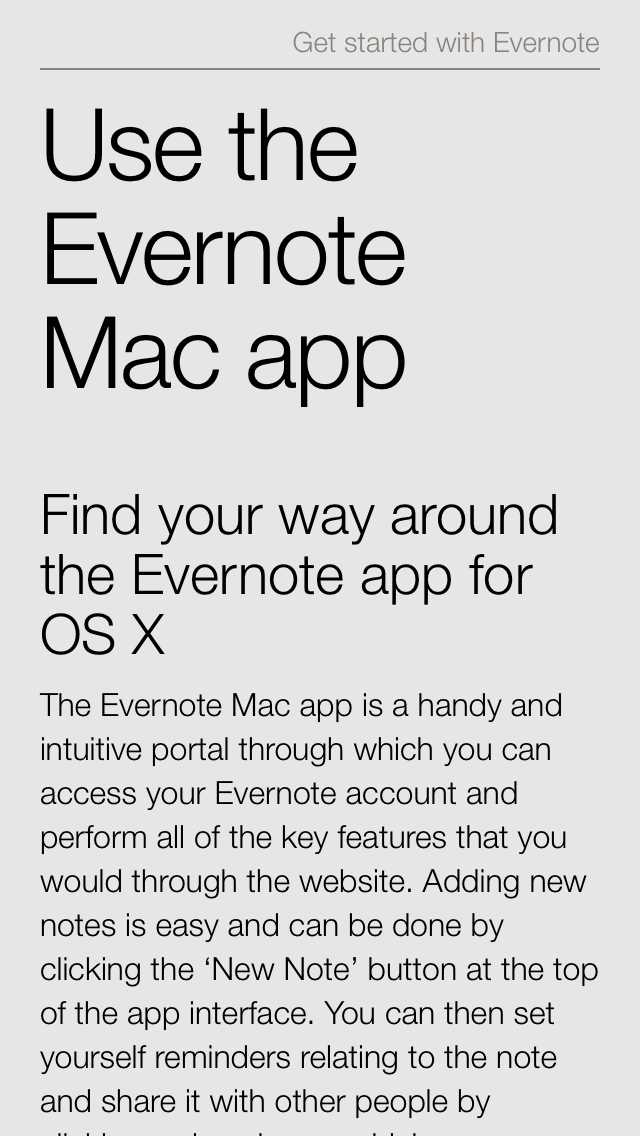 Complete Manual: Evernote Edition Screenshot 2