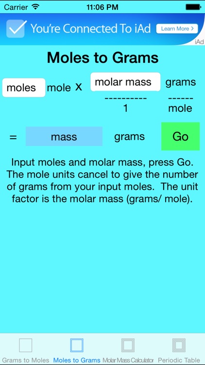 grams to moles free screenshot-4
