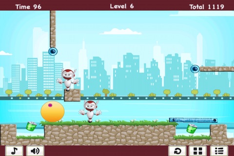 Hero Challenge - Swinging Robot Mania FREE screenshot 2