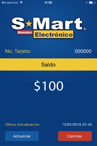 Monedero Electrónico S-Mart screenshot 2