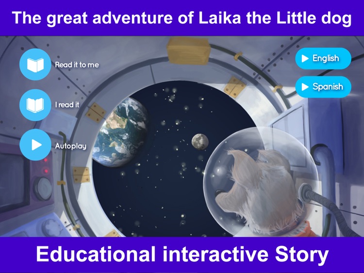 Laika, the Little Astronaut Dog – Interactive Storybook for Children