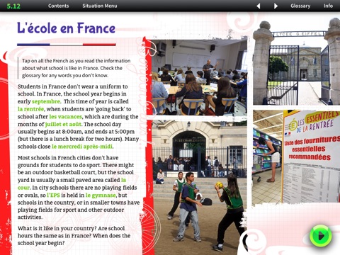 iCan Speak French Level 1 Module 4 screenshot 4