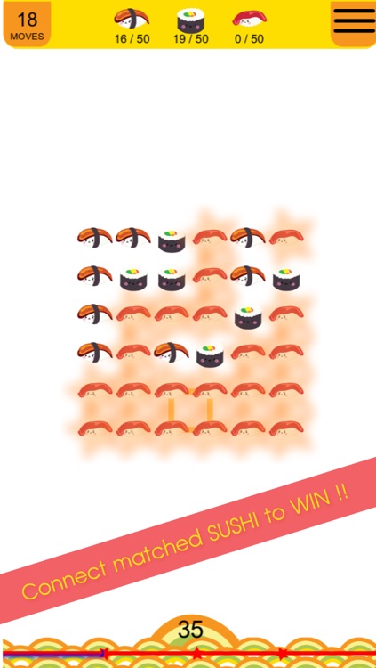 AA Yummy Sushi Blast Free - Swipe and Match the Sushi to win the puzzle games