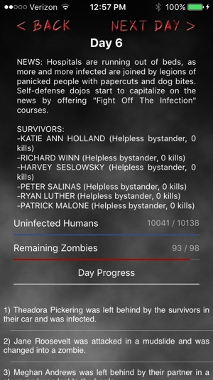 Zombified - The Text Adventure Game of the Zombie Plague Apo(圖2)-速報App