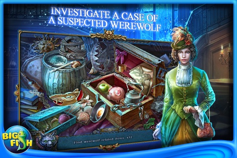 Shadow Wolf Mysteries: Under the Crimson Moon - A Hidden Object Mystery Adventure screenshot 2