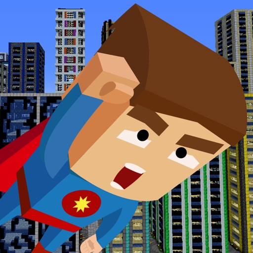 A Block Man Superhero Run ULTRA - Speedy City Guardian Adventure