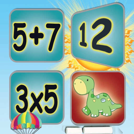 Math Facts Express Card Matching Game Icon