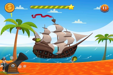 Pirate's Attack- Grab The Treasure Free screenshot 4