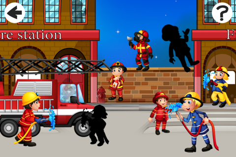 Animated Fire-Fighter Game-s for Kid-s And Babies screenshot 2