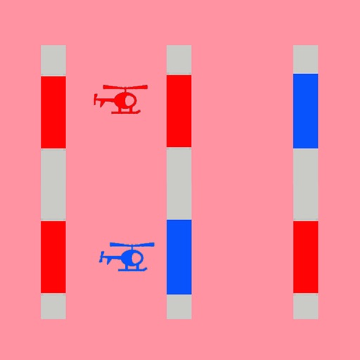 Blue Red Copters Pro iOS App