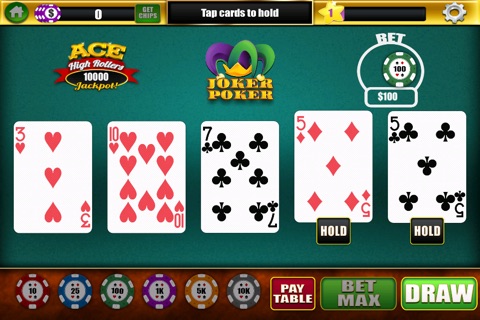 Ace High Rollers Video Poker Casino - Free Jacks or Better, Deuces Wild, and Joker Poker Games screenshot 3