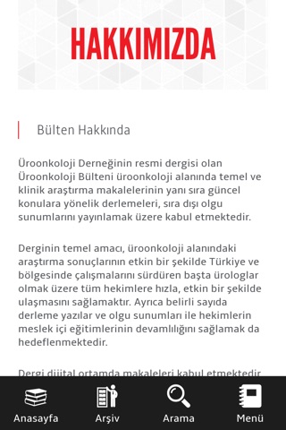 UB - Urooncology Bulletin - Üroonkoloji Bülteni screenshot 3