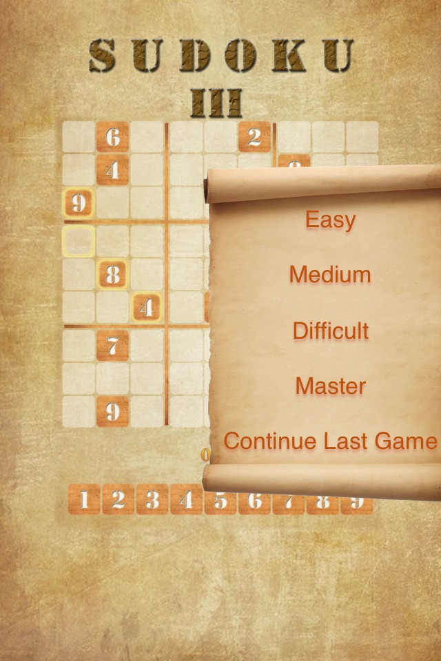 Sudoku III screenshot 2