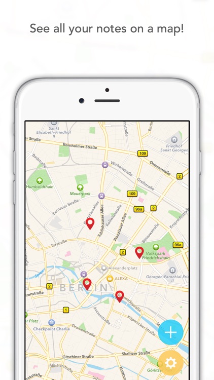 NoteSpot - Write a note, save its location!