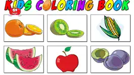 Game screenshot Color The Fruits And Vegetables Coloring Pages mod apk