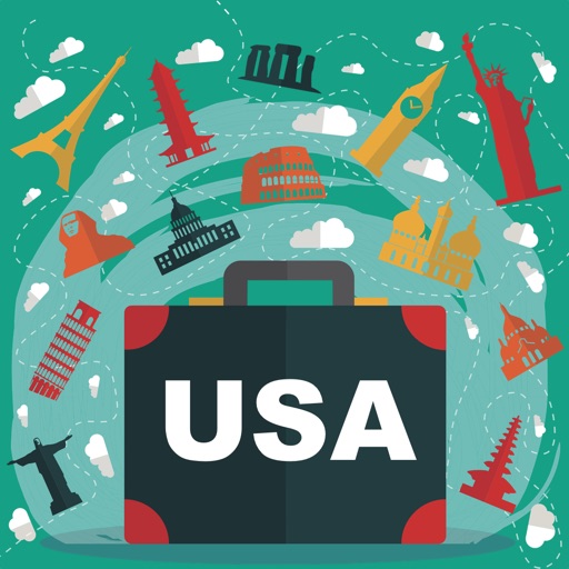 USA United States Offline GPS Map & Travel Guide Free