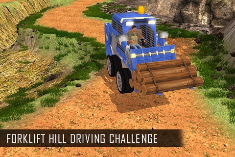 Off Road Forklift Tour Rescue - Extreme Forklifting Madness & Hill Driving screenshot 2