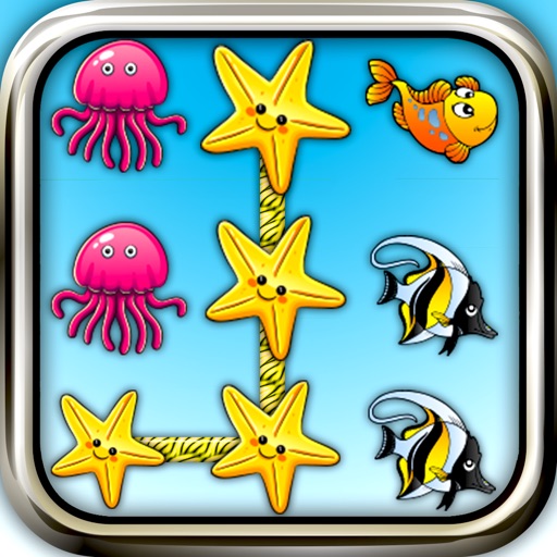 A Hot Mega Fish dot match : Amazing fish matching board game FREE! icon