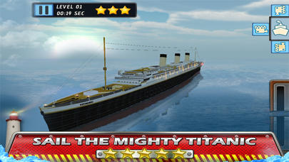 Titanic Iceberg Escape Historical Ship Parking 3D Drive Gameのおすすめ画像1